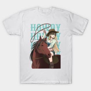 ANIME COWGIRL T-Shirt